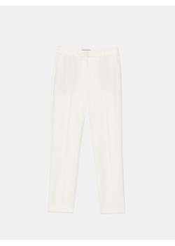 Mohito - Spodnie cygaretki - kremowy ze sklepu Mohito w kategorii Spodnie damskie - zdjęcie 171015103