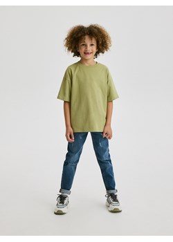 Reserved - Bawełniany t-shirt oversize 3 pack - jasnożółty ze sklepu Reserved w kategorii T-shirty chłopięce - zdjęcie 171015292