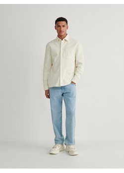 Reserved - Koszula comfort fit - złamana biel ze sklepu Reserved w kategorii Koszule męskie - zdjęcie 171017261