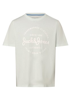 Jack & Jones Koszulka męska - JJForest Mężczyźni Bawełna miętowy nadruk ze sklepu vangraaf w kategorii T-shirty męskie - zdjęcie 171017410