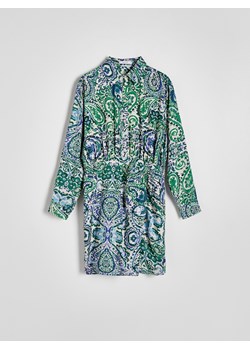 Reserved - Wzorzysta sukienka mini - wielobarwny ze sklepu Reserved w kategorii Sukienki - zdjęcie 171019112