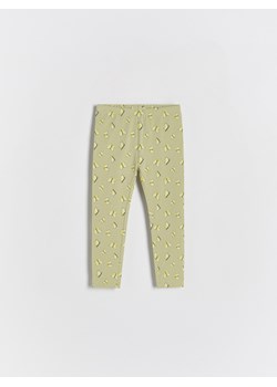 Reserved - Wzorzyste legginsy - jasnozielony ze sklepu Reserved w kategorii Legginsy niemowlęce - zdjęcie 171019244