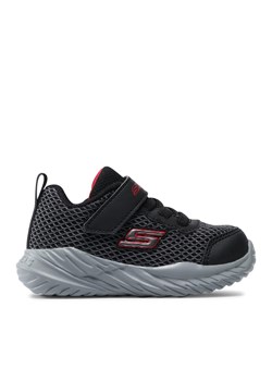 Sneakersy Skechers Krodon 400083N/BGRD Black/Grey/Red ze sklepu eobuwie.pl w kategorii Buty sportowe dziecięce - zdjęcie 171020570