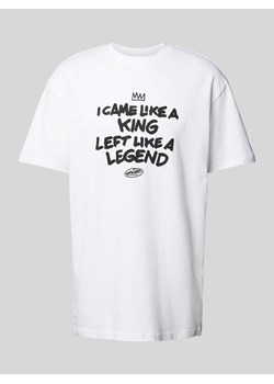 T-shirt o kroju oversized z nadrukiem z napisem model ‘Like a Legend’ ze sklepu Peek&Cloppenburg  w kategorii T-shirty męskie - zdjęcie 171020692