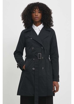 Answear Lab płaszcz damski kolor czarny przejściowy ze sklepu ANSWEAR.com w kategorii Płaszcze damskie - zdjęcie 171023951