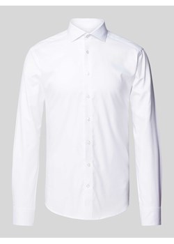 Koszula biznesowa o kroju super slim fit z kołnierzykiem typu cutaway ze sklepu Peek&Cloppenburg  w kategorii Koszule męskie - zdjęcie 171024594
