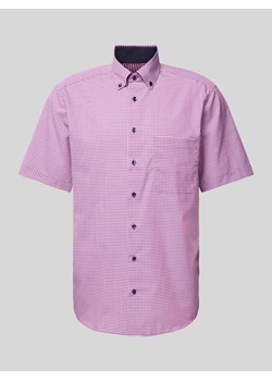Koszula biznesowa o kroju comfort fit z kieszenią na piersi ze sklepu Peek&Cloppenburg  w kategorii Koszule męskie - zdjęcie 171024601