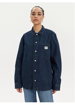 Lee Koszula jeansowa Workwear 112349344 Granatowy Loose Fit ze sklepu MODIVO w kategorii Koszule damskie - zdjęcie 171027162