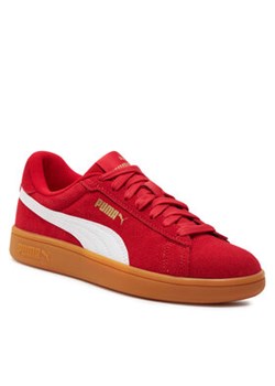 Puma Sneakersy Smash 3.0 Sd 392035-11 Czerwony ze sklepu MODIVO w kategorii Trampki dziecięce - zdjęcie 171027241