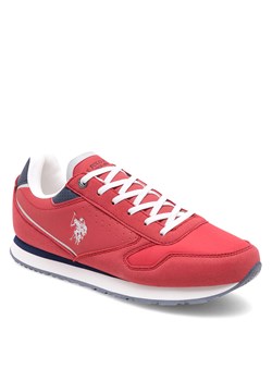Sneakersy U.S. Polo Assn. NOBIK001C Czerwony ze sklepu eobuwie.pl w kategorii Buty sportowe dziecięce - zdjęcie 171027630