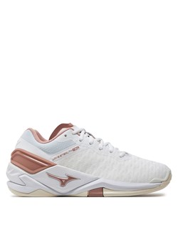 Buty Mizuno Wave Stealth Neo X1GB200036 WHITE / ROSE / SNOW WHITE ze sklepu eobuwie.pl w kategorii Buty sportowe damskie - zdjęcie 171027771