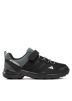 Trekkingi adidas Terrex AX2R Hook-and-Loop Hiking Shoes IF7511 Czarny ze sklepu eobuwie.pl w kategorii Buty trekkingowe dziecięce - zdjęcie 171028172