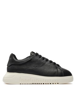 Sneakersy Emporio Armani X3X024 XF768 00002 Black/Black ze sklepu eobuwie.pl w kategorii Trampki damskie - zdjęcie 171028231