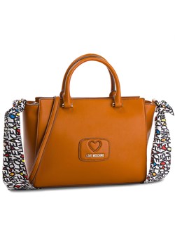 Torebka LOVE MOSCHINO JC4256PP05KF0200 Cuoio ze sklepu eobuwie.pl w kategorii Torby Shopper bag - zdjęcie 171028842
