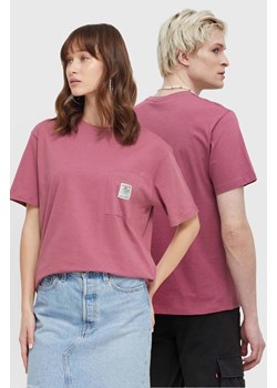 Kaotiko t-shirt bawełniany kolor różowy z aplikacją ze sklepu ANSWEAR.com w kategorii T-shirty męskie - zdjęcie 171030223