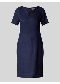 Sukienka o długości do kolan z dekoltem w serek ze sklepu Peek&Cloppenburg  w kategorii Sukienki - zdjęcie 171032052