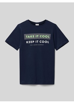 T-shirt z okrągłym dekoltem ze sklepu Peek&Cloppenburg  w kategorii T-shirty chłopięce - zdjęcie 171032401