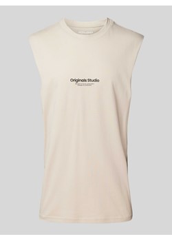 Top z nadrukiem z logo ze sklepu Peek&Cloppenburg  w kategorii T-shirty męskie - zdjęcie 171032540