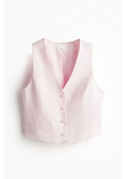 H & M - Kamizelka garniturowa - Różowy ze sklepu H&M w kategorii Kamizelki damskie - zdjęcie 171032914