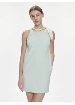 Elisabetta Franchi Sukienka koktajlowa AB-573-41E2-V400 Niebieski Regular Fit ze sklepu MODIVO w kategorii Sukienki - zdjęcie 171035670