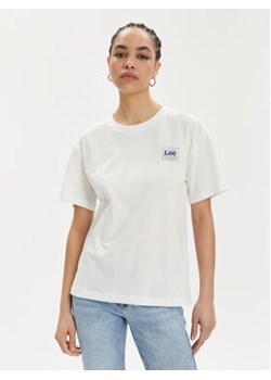 Lee T-Shirt 112350206 Écru Relaxed Fit ze sklepu MODIVO w kategorii Bluzki damskie - zdjęcie 171035904