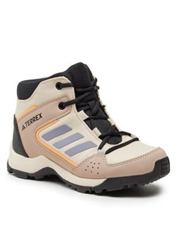 adidas Trekkingi Terrex Hyperhiker Mid Hiking Shoes HQ5820 Beżowy ze sklepu MODIVO w kategorii Buty trekkingowe dziecięce - zdjęcie 171036181