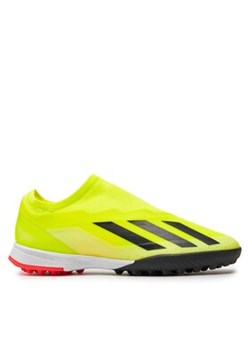 adidas Buty X Crazyfast League Laceless Turf Boots IF0686 Żółty ze sklepu MODIVO w kategorii Buty sportowe dziecięce - zdjęcie 171036450