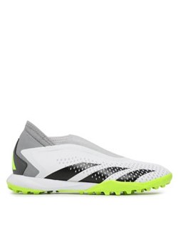 adidas Buty Predator Accuracy.3 Laceless Turf Boots GY9999 Biały ze sklepu MODIVO w kategorii Buty sportowe męskie - zdjęcie 171038704