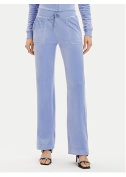 Juicy Couture Spodnie dresowe Del Ray JCAP180 Niebieski Regular Fit ze sklepu MODIVO w kategorii Spodnie damskie - zdjęcie 171038724