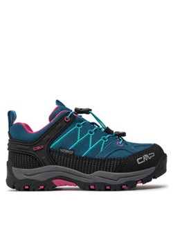 CMP Trekkingi Kids Rigel Low Trekking Shoes Wp 3Q13244 Niebieski ze sklepu MODIVO w kategorii Buty trekkingowe dziecięce - zdjęcie 171039353