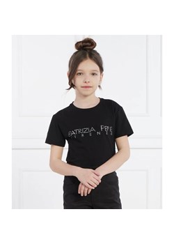 Patrizia Pepe T-shirt | Regular Fit ze sklepu Gomez Fashion Store w kategorii Bluzki dziewczęce - zdjęcie 171040053