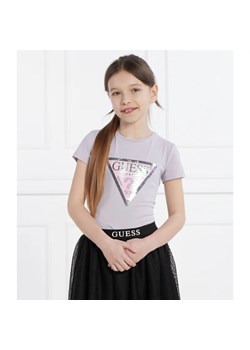 Guess T-shirt | Regular Fit ze sklepu Gomez Fashion Store w kategorii Bluzki dziewczęce - zdjęcie 171040054