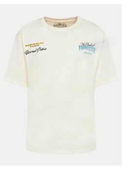 Redefined Rebel T-Shirt Pedro 221166 Beżowy Regular Fit ze sklepu MODIVO w kategorii T-shirty męskie - zdjęcie 171041610