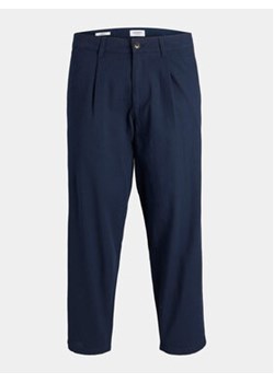 Jack&Jones Spodnie materiałowe Bill 12248993 Granatowy Regular Fit ze sklepu MODIVO w kategorii Spodnie męskie - zdjęcie 171041742