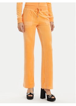 Juicy Couture Spodnie dresowe Del Ray JCAP180 Pomarańczowy Regular Fit ze sklepu MODIVO w kategorii Spodnie damskie - zdjęcie 171042133