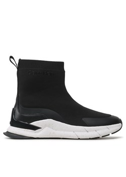 Sneakersy Calvin Klein Sock Boot HW0HW01589 Black BEH ze sklepu eobuwie.pl w kategorii Buty sportowe damskie - zdjęcie 171042642