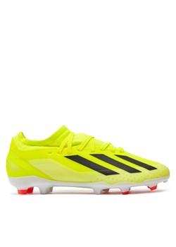 Buty adidas X Crazyfast League Firm Ground Boots IF0691 Żółty ze sklepu eobuwie.pl w kategorii Buty sportowe dziecięce - zdjęcie 171043044