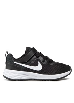 Buty Nike Revolution 6 Nn (PSV) DD1095 003 Black/White/Dk Smoke Grey ze sklepu eobuwie.pl w kategorii Buty sportowe dziecięce - zdjęcie 171043453