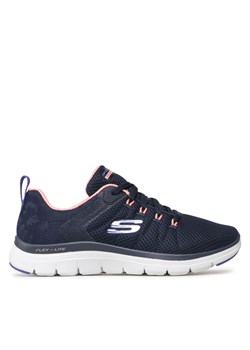 Sneakersy Skechers Elegant Ways 149580 Granatowy ze sklepu eobuwie.pl w kategorii Buty sportowe damskie - zdjęcie 171045032