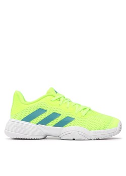 Buty adidas Barricade Tennis Shoes IG9530 Zielony ze sklepu eobuwie.pl w kategorii Buty sportowe dziecięce - zdjęcie 171045282