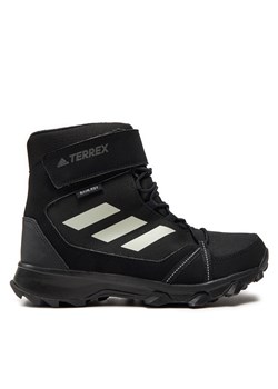 Trekkingi adidas Terrex Snow Cf Cp Cw K S80885 Czarny ze sklepu eobuwie.pl w kategorii Buty zimowe dziecięce - zdjęcie 171045420