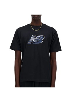 Koszulka męska New Balance MT41526BK – czarna ze sklepu streetstyle24.pl w kategorii T-shirty męskie - zdjęcie 171047090