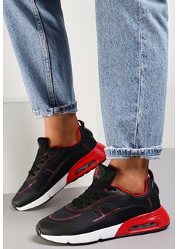 Czarno-Czerwone Sneakersy Qinerris ze sklepu renee.pl w kategorii Buty sportowe damskie - zdjęcie 171145133