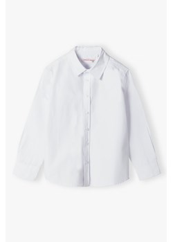 Biała klasyczna koszula dla chłopca - Lincoln&Sharks ze sklepu 5.10.15 w kategorii Koszule chłopięce - zdjęcie 171146783