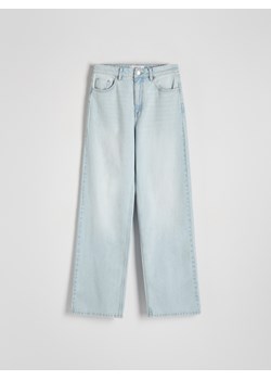 Reserved - Jeansy wide leg - niebieski ze sklepu Reserved w kategorii Jeansy damskie - zdjęcie 171148551