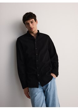 Reserved - Bawełniana koszula regular fit - czarny ze sklepu Reserved w kategorii Koszule męskie - zdjęcie 171148663