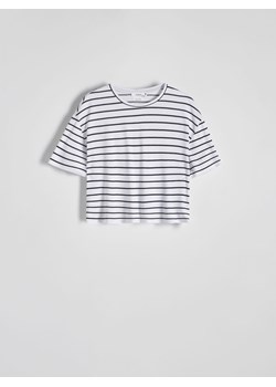 Reserved - T-shirt z modalem - wielobarwny ze sklepu Reserved w kategorii Bluzki damskie - zdjęcie 171148980