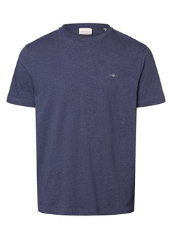Gant T-shirt męski Mężczyźni Bawełna denim jednolity ze sklepu vangraaf w kategorii T-shirty męskie - zdjęcie 171148992
