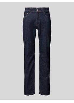 Jeansy o kroju regular fit w jednolitym kolorze model ‘BELFORT’ ze sklepu Peek&Cloppenburg  w kategorii Jeansy męskie - zdjęcie 171149440