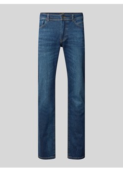 Jeansy o kroju regular fit z 5 kieszeniami model ‘HOUSTON’ ze sklepu Peek&Cloppenburg  w kategorii Jeansy męskie - zdjęcie 171149491